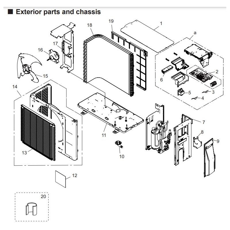 fujitsu heat exchanger