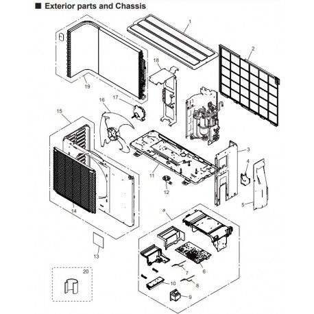 fujitsu heat exchanger