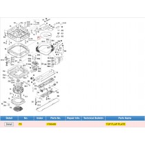 DAIKIN 1706488 TOP FLAP PLATE