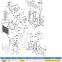 DAIKIN 2540582 STOP VALVE MOUNTING PLATE