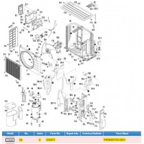 DAIKIN 2540571 THERMISTOR ASSY.