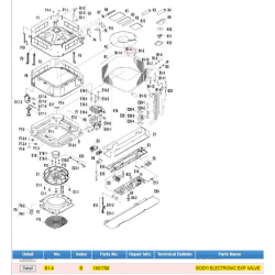 DAIKIN 1901788 BODY/ ELECTRONIC EXP. VALVE