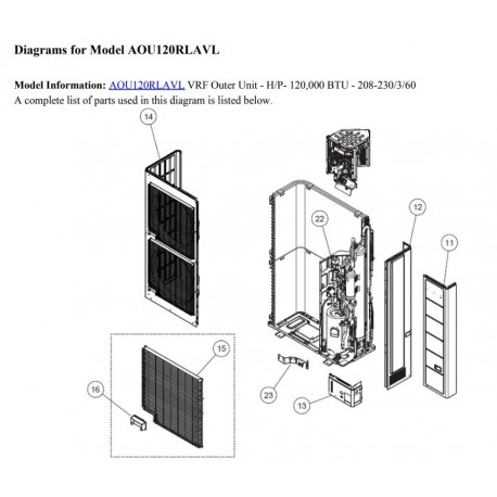 FUJITSU K9380569060 aka 9380569060 PANEL FRONT VAB DW