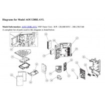 FUJITSU K9710851117 aka 9710851117 CONTROL PCB VAB