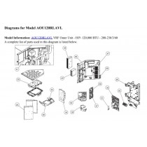 FUJITSU K9709914250 aka 9709914250 IPM PCB VAB