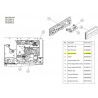 FUJITSU K9710995668 aka 9710995668 CONTROLLER PCB HY