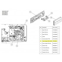 FUJITSU K9710032011 aka 9710032011 POWER PCB HY