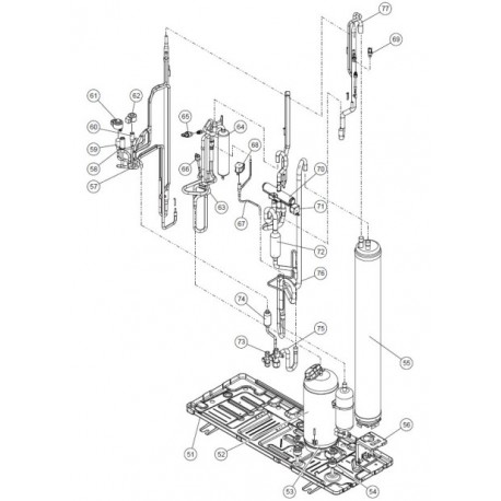 FUJITSU K9900170066 aka 9900170066 EXPANSION VALVE (EEV 1) HVAB