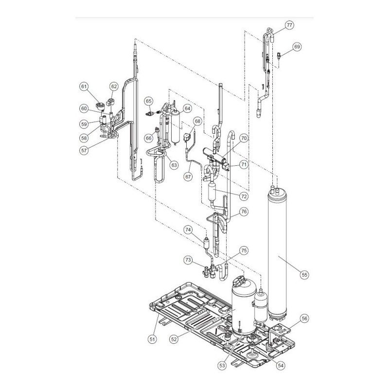 FUJITSU K9900505097 aka 9900505097 SENSOR HVAB
