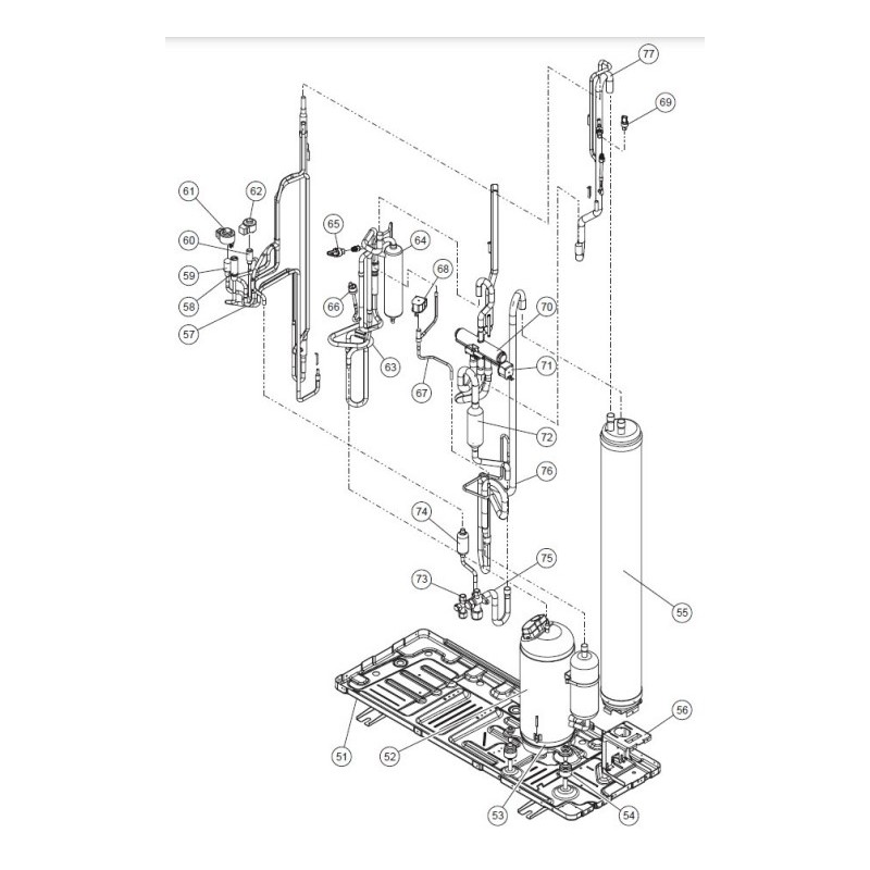 FUJITSU K9380559009 aka 9380559009 STRAINER ASSY HVAB