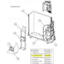 FUJITSU K9374433056 aka 9374433056 Condenser A Assy