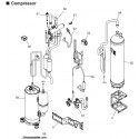 FUJITSU K9810834003 aka 9810834003 Compressor