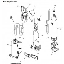 FUJITSU K9810834003 aka 9810834003 Compressor