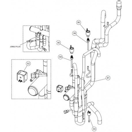 FUJITSU K9381449064 aka 9381449064 VALVE 4-WAY SA VAB