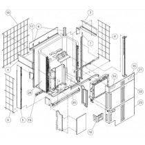 FUJITSU K9378472006 aka 9378472006 REAR PILLER DW AOUA VAB