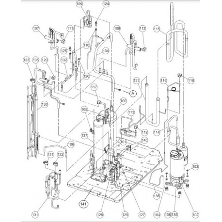 FUJITSU K9379052092 aka 9379052092 VALVE 4 WAY A ASSY VR2