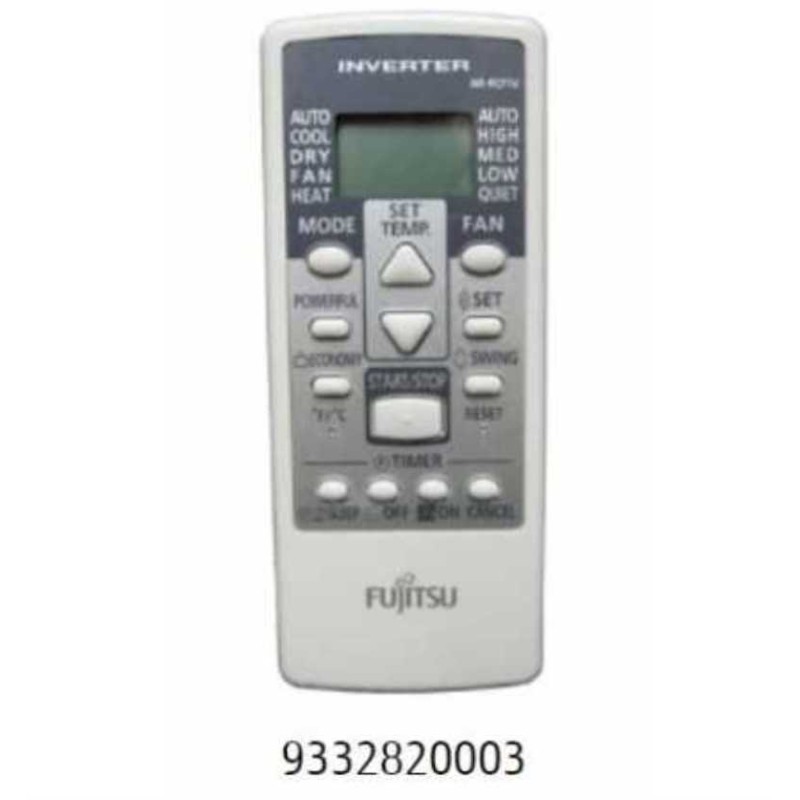 FUJITSU K9332820003 aka 9332820003 REMOTE CONTROL 9/12RL2