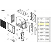 FUJITSU K9317939034 aka 9317939034 TOP PANEL 9RLFW/RL2 DW