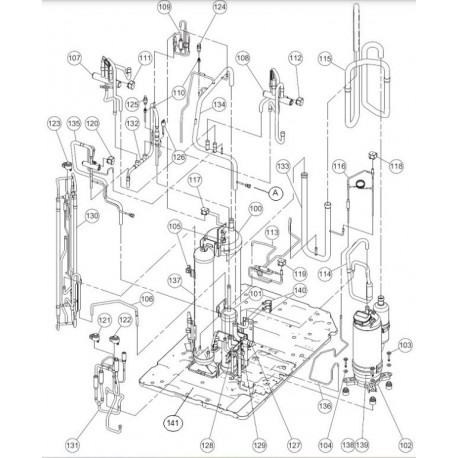 FUJITSU K9900189242 aka 9900189242 SOLENOID SV2 AOUA72RLBV VAB