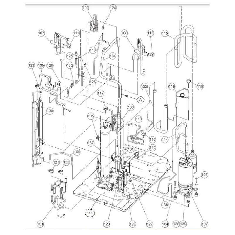 FUJITSU K9970114014 aka 9970114014 COIL EXPANSION VALVE VR2