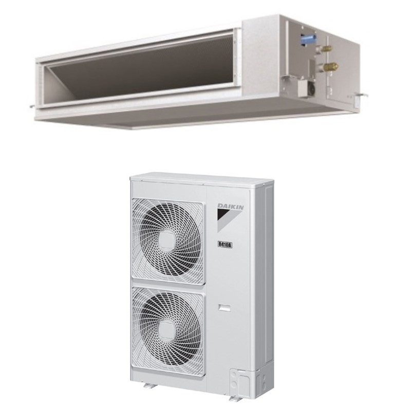 Daikin 42,000 btu 16.0 SEER Cooling Only Ducted Concealed Ceiling Mini Split Air Conditioner FBQ42PVJU / RZR42PVJU