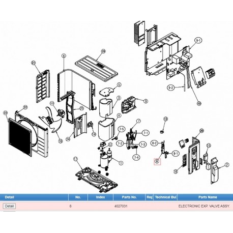 DAIKIN 4027031 ELECTRONIC EXP. VALVE ASSY.