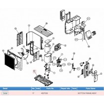 DAIKIN 4027038 BOTTOM FRAME ASSY.