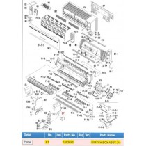 DAIKIN 1593853 SWITCH BOX ASSY.