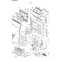 DAIKIN 2111519 REMOTE CONTROLLER HOLDER