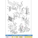 DAIKIN 1302468 BODY, FOUR-WAY VALVE