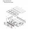 FUJITSU K9379900003 aka 9379900003 Pipe panel sub assy