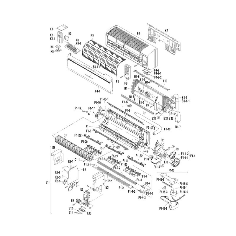 DAIKIN 2162579 Evaporator