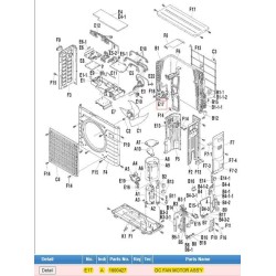 DAIKIN 1600427 DC FAN MOTOR ASS'Y