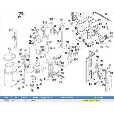 DAIKIN 2395975 PRINTED CIRCUIT ASSY.