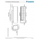 Daikin 18,000 btu 18.5 SEER Heat Pump & Air Conditioner Ductless Mini Split FTX18AXVJU / RX18AXVJU
