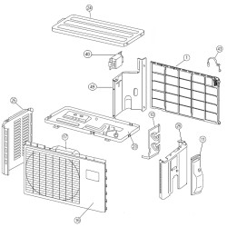 FUJITSU K9313988081 aka 9313988081 PANEL TOP 9/12 DW