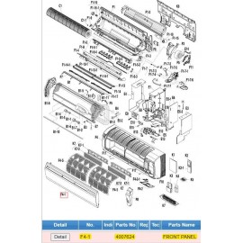 DAIKIN 4007624 FRONT PANEL