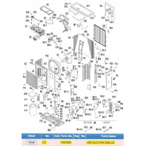 DAIKIN 138186J AIR SUCTION GRILLE