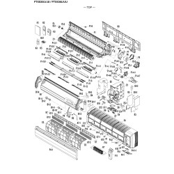 DAIKIN 4000873 FRONT GRILLE ASSY.