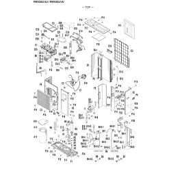 DAIKIN 4009633 DISCHARGE GRILLE ASSY.