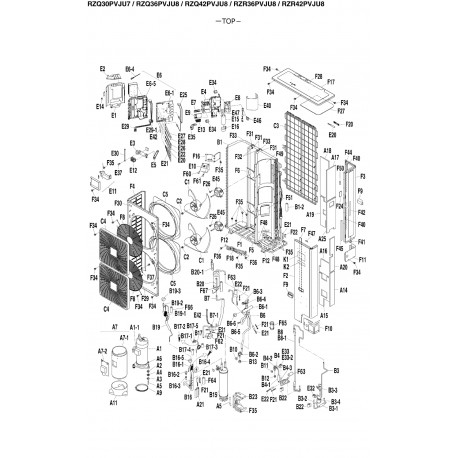 DAIKIN 4022907 COMPRESSOR ASSY.