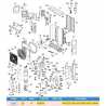 DAIKIN 2430373 PRINTED CIRCUIT BOARD ASSY. (MAIN)