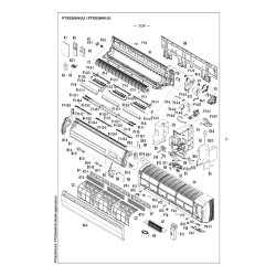 DAIKIN 4000886 SERVICE LID ASSY.
