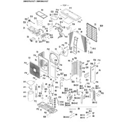 DAIKIN 1760879 CROSS-FIN CONDENSER ASSY.