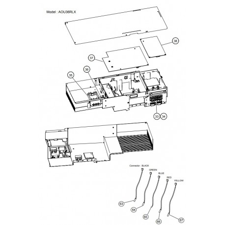 FUJITSU K9900022020 aka 9900022020 Thermistor