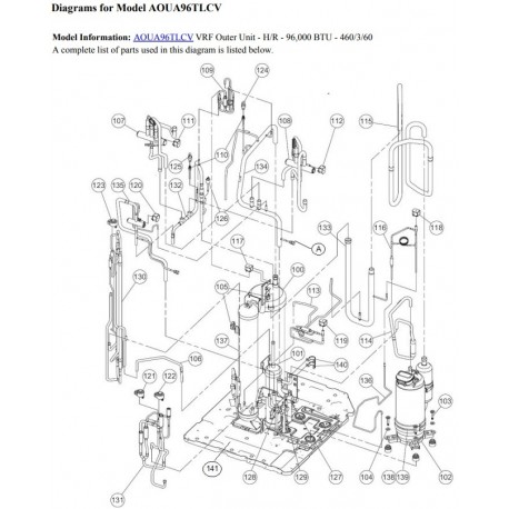 FUJITSU K9380804055 aka 9380804055 COMPRESSOR SA VII DWW RA651A4F-20UCA1