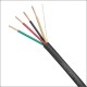 Mueller 1/4" x 3/8" mini split lineset with 1/2" insulation and 35 ft of Honeywell Direct Burial 14/4 communication cable 