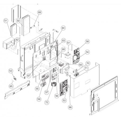 FUJITSU K9900744014 aka 9900744014 REACTOR VR2