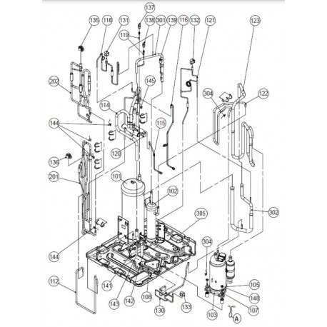 FUJITSU K9379052016 aka 9379052016 VALVE 4 WAY AOUA72/96RLBV VII