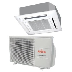 Fujitsu RLFCC 9,000 BTU 24 SEER Ceiling Recessed Heat Pump System AUU9RLF / AOU9RLFC